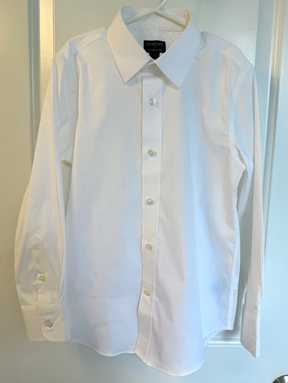 Crewcuts Boys White Thompson Dress Shirt